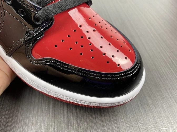 Bred Patent 1 OG Air High Jordan 555088-063 0726
